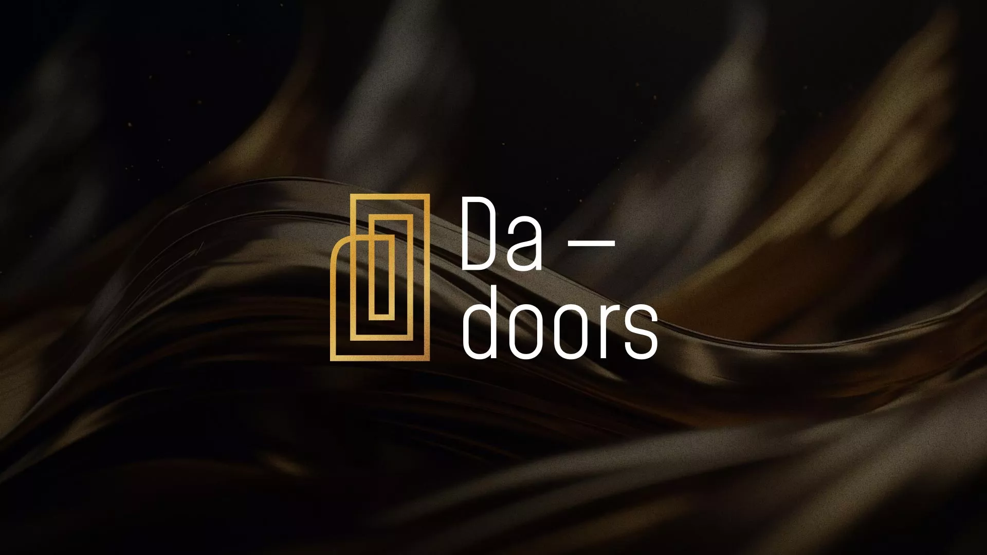 Разработка логотипа для компании «DA-DOORS» в Заозёрном